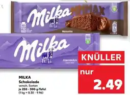 Kaufland MILKA Schokolade Angebot