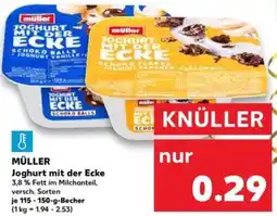 Kaufland MÜLLER Joghurt mit der Ecke Angebot