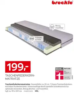 XXXLutz Taschenfederkernmatratze Angebot