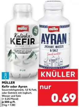 Kaufland MÜLLER Kefir oder Ayran Angebot