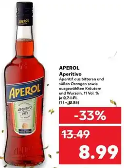 Kaufland APEROL Aperitivo Angebot