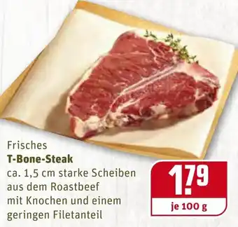 REWE Frisches T-Bone Steak 100g Angebot