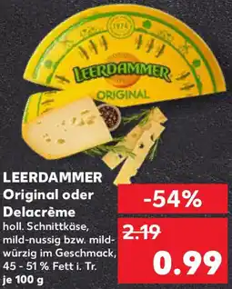 Kaufland LEERDAMMER Original oder Delacrème Angebot