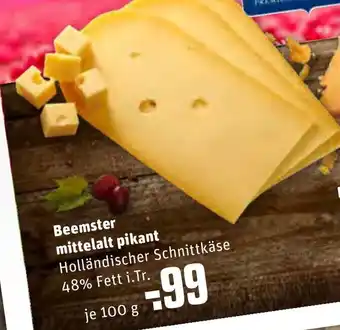 REWE Beemster mittelalt pikant 100g Angebot