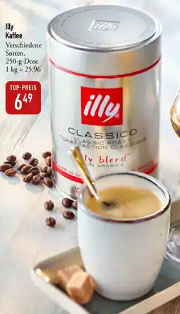 Galeria Markthalle Illy Kaffee Angebot