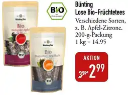 Galeria Markthalle Bünting Lose Bio-Früchtetees Angebot