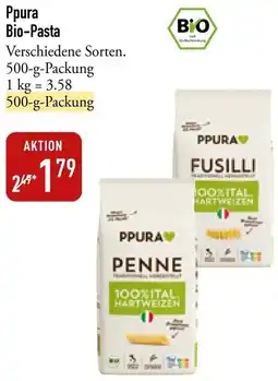 Galeria Markthalle Ppura Bio-Pasta Angebot