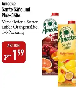 Galeria Markthalle Amecke Sanfte Säfte und Plus-Säfte Angebot