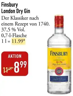 Galeria Markthalle Finsbury London Dry Gin Angebot