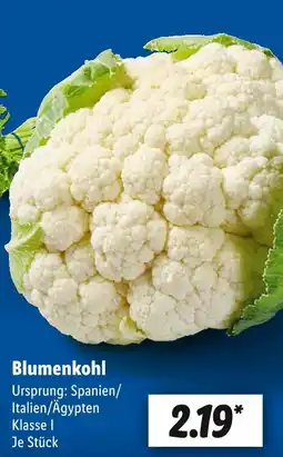 Lidl Blumenkohl Angebot