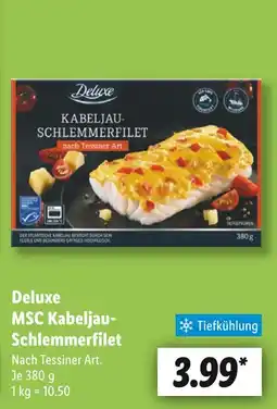 Lidl Deluxe msc kabeljau-schlemmerfilet Angebot