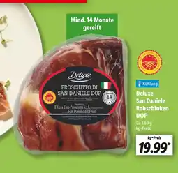 Lidl Deluxe deluxe san daniele rohschinken dop Angebot