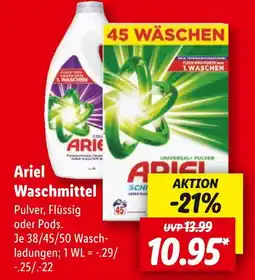 Lidl Ariel waschmittel Angebot