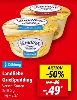 Lidl Landliebe grießpudding Angebot