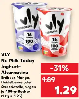 Kaufland VLY No Milk Today Joghurt Alternative Angebot