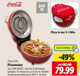 Lidl Coca cola pizzamaker Angebot