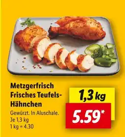 Lidl Metzgerfrisch frisches teufels-hähnchen Angebot