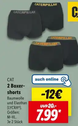 Lidl Cat 2 boxershorts Angebot