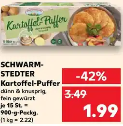 Kaufland SCHWARMSTEDTER Kartoffel-Puffer Angebot