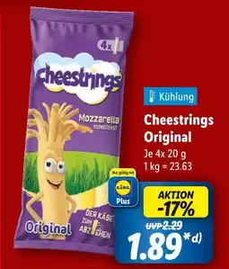 Lidl Cheestrings cheestrings original Angebot