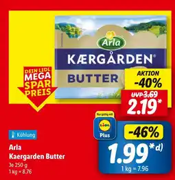 Lidl Arla kaergarden butter Angebot