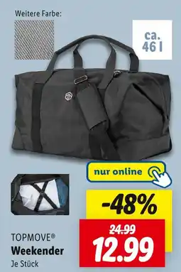 Lidl Topmove weekender Angebot