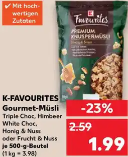 Kaufland K-FAVOURITES Gourmet-Müsli Angebot