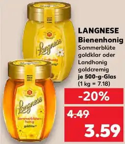 Kaufland LANGNESE Bienenhonig Angebot