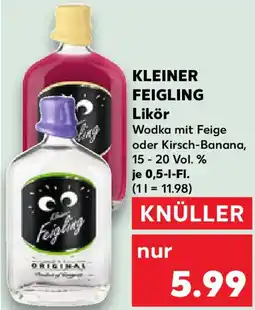 Kaufland KLEINER FEIGLING Likör Angebot