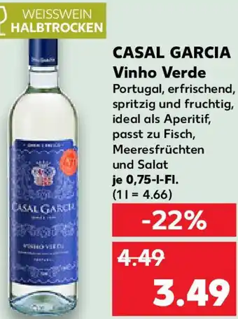 Kaufland CASAL GARCIA Vinho Verde Angebot