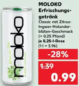 Kaufland MOLOKO Erfrischungsgetränk Angebot