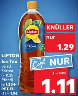 Kaufland LIPTON Ice Tea Angebot