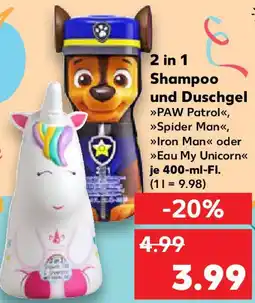 Kaufland 2in1 Shampoo und Duschgel Angebot