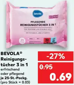 Kaufland BEVOLA Reinigungstücher 3 in 1 Angebot