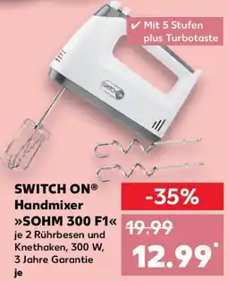 Kaufland SWITCH ON Handmixer Angebot