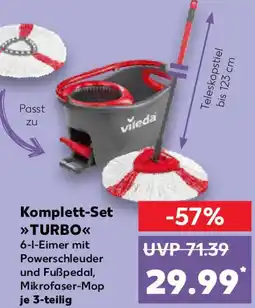 Kaufland Vileda Komplett-Set TURBO Angebot