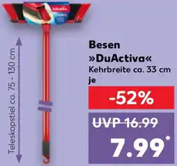 Kaufland Vileda Besen DuActiva Angebot