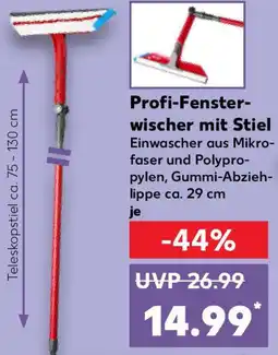 Kaufland Vileda Profi-Fensterwischer mit Stiel Angebot