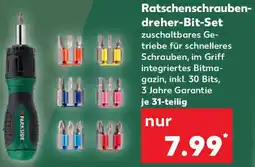 Kaufland PARKSIDE Ratschenschraubendreher Bit Set Angebot