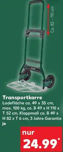 Kaufland PARKSIDE Transportkarre Angebot