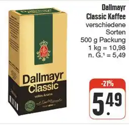 nah & gut Dallmayr classic kaffee Angebot