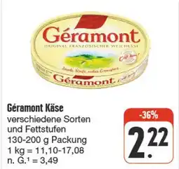 nah & gut Géramont géramont käse Angebot