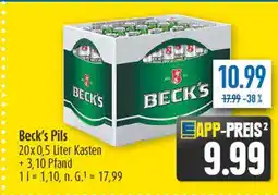 diska Beck's pils Angebot