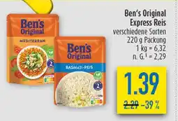 diska Original ben's original express reis Angebot