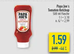 diska Original aus amerika papa joe's tomaten ketchup Angebot