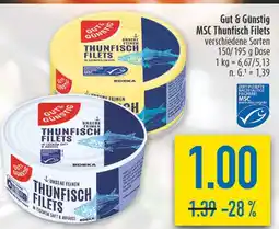 diska Gut & günstig unsere feinen thunfisch filets Angebot