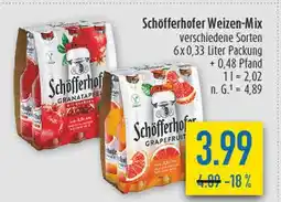 diska Schöfferhofer schöfferhofer weizen-mix Angebot