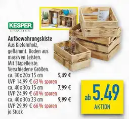 diska Kesper aufbewahrungskiste Angebot