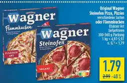 diska Original wagner steinofen pizza, pizzies verschiedene sorten oder flammkuchen Angebot