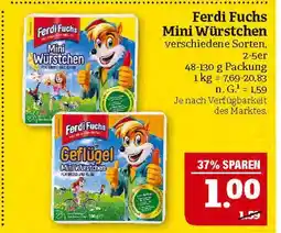 Marktkauf Ferdi fuchs mini würstchen Angebot